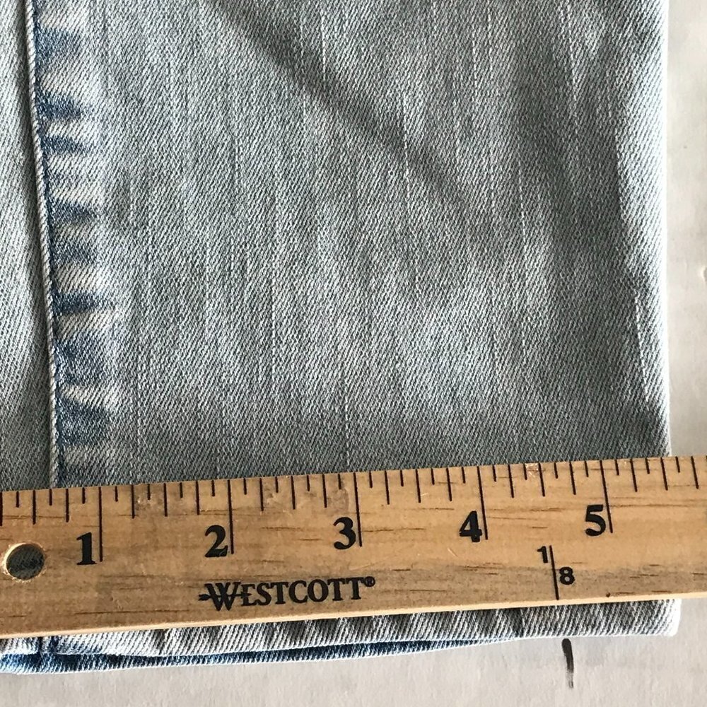 NWT - MOSSIMO Denim - High Rise Jegging Crop with Floral Embroidered - Picture 12 of 13